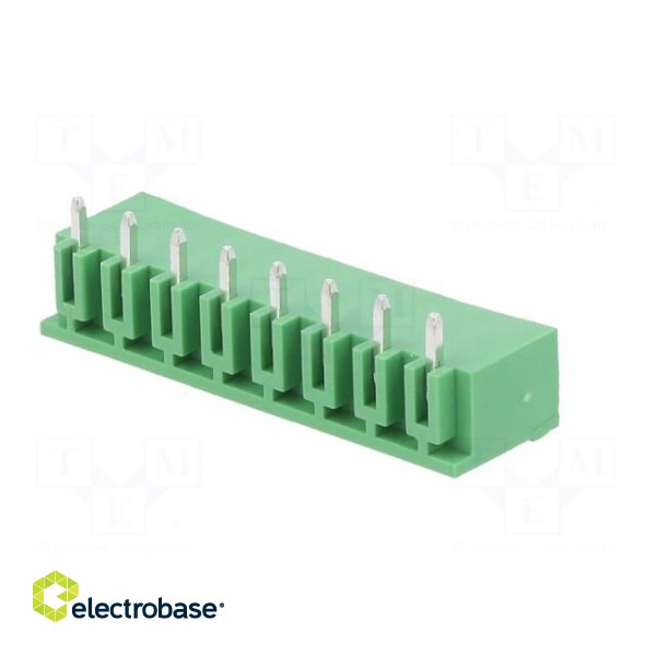 Pluggable terminal block | Contacts ph: 5mm | ways: 8 | angled 90° фото 6