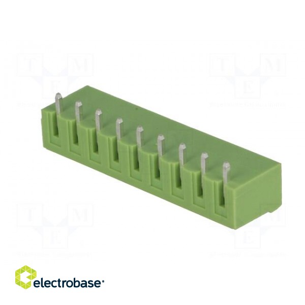 Pluggable terminal block | Contacts ph: 5mm | ways: 9 | angled 90° фото 6