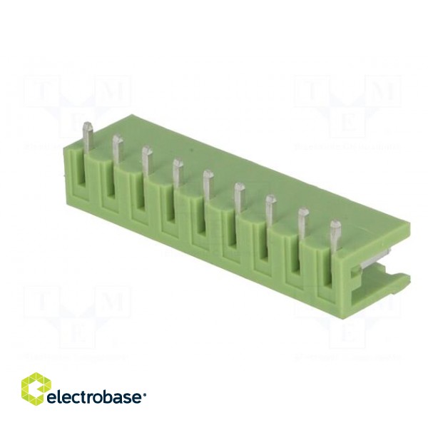 Pluggable terminal block | Contacts ph: 5mm | ways: 9 | angled 90° фото 6