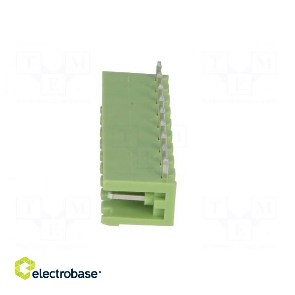 Pluggable terminal block | Contacts ph: 5mm | ways: 9 | angled 90° фото 3