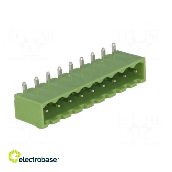Pluggable terminal block | Contacts ph: 5mm | ways: 9 | angled 90° фото 8