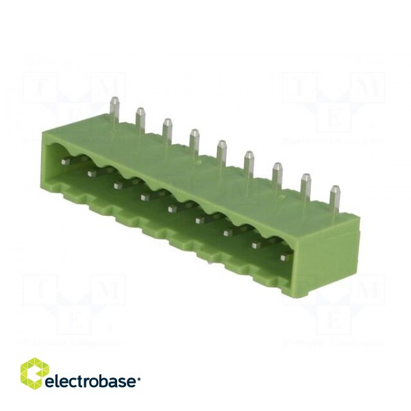 Pluggable terminal block | Contacts ph: 5mm | ways: 9 | angled 90° фото 2
