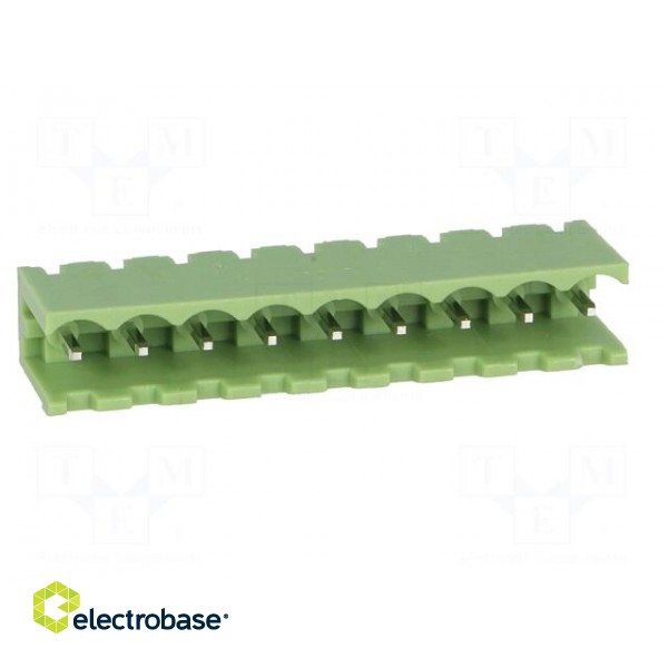 Pluggable terminal block | Contacts ph: 5mm | ways: 9 | straight фото 9