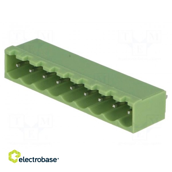 Pluggable terminal block | Contacts ph: 5mm | ways: 9 | straight image 1