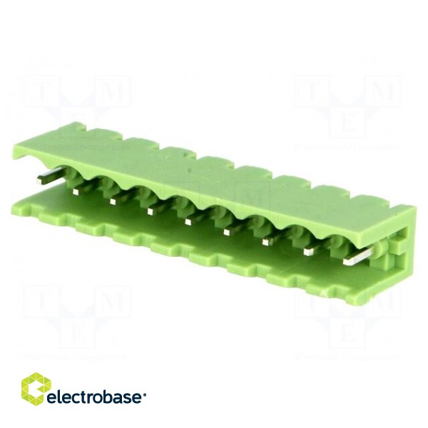 Pluggable terminal block | Contacts ph: 5mm | ways: 9 | straight фото 1