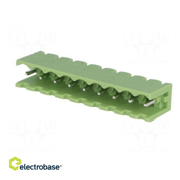 Pluggable terminal block | Contacts ph: 5mm | ways: 9 | straight image 2