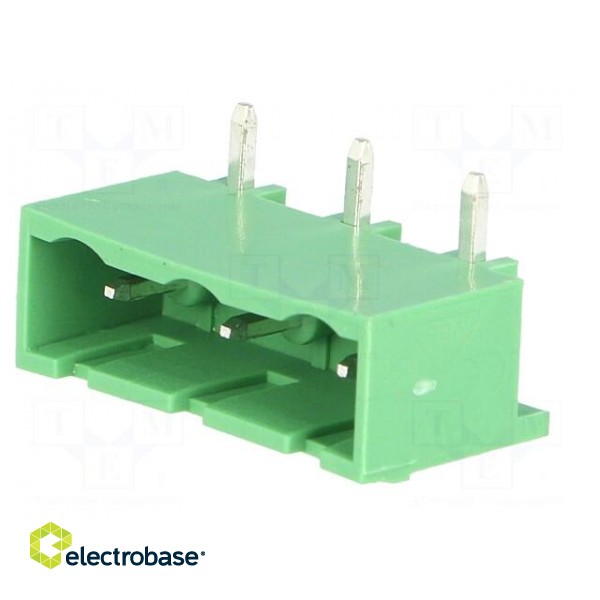 Pluggable terminal block | Contacts ph: 7.5mm | ways: 3 | angled 90° image 2
