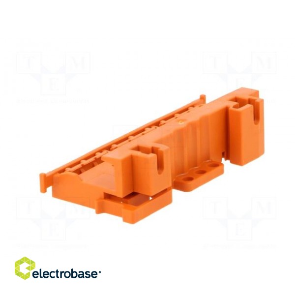 Mounting clamp | 221 | for DIN rail mounting | orange image 5