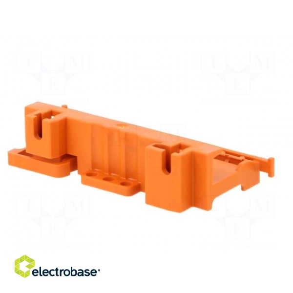 Mounting clamp | 221 | for DIN rail mounting | orange image 7