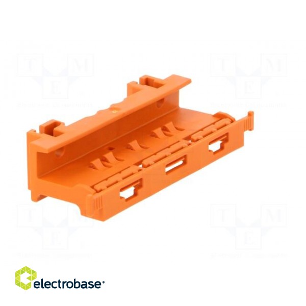 Mounting clamp | 221 | for DIN rail mounting | orange image 9