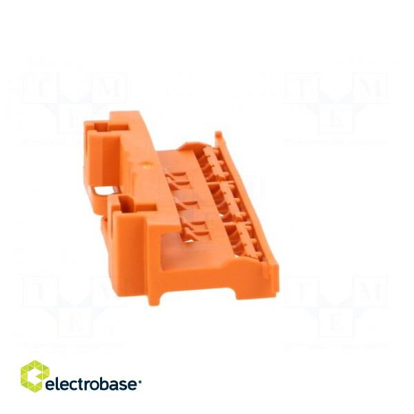 Mounting clamp | 221 | for DIN rail mounting | orange image 8