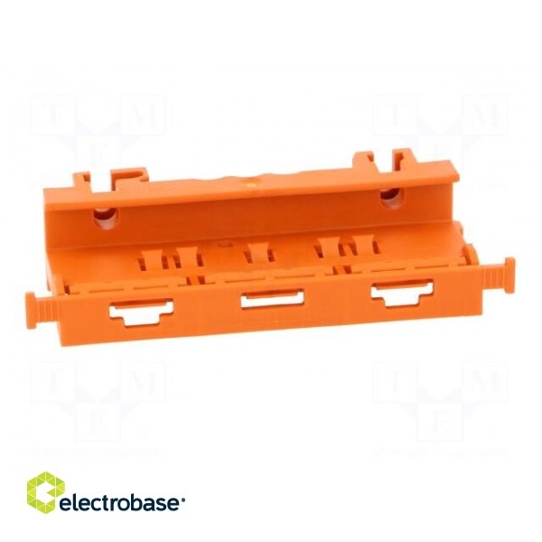 Mounting clamp | 221 | for DIN rail mounting | orange image 10