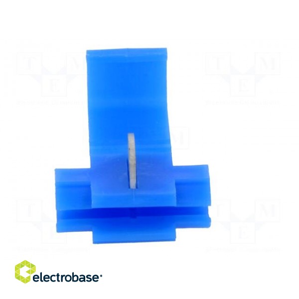 Quick splice | IDC | 1.5÷2.5mm2 | for cable | blue | Variant: splitter фото 9