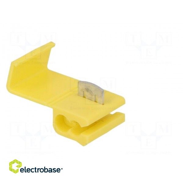 Quick splice | IDC | 4÷6mm2 | for cable | yellow | Variant: splitter фото 8