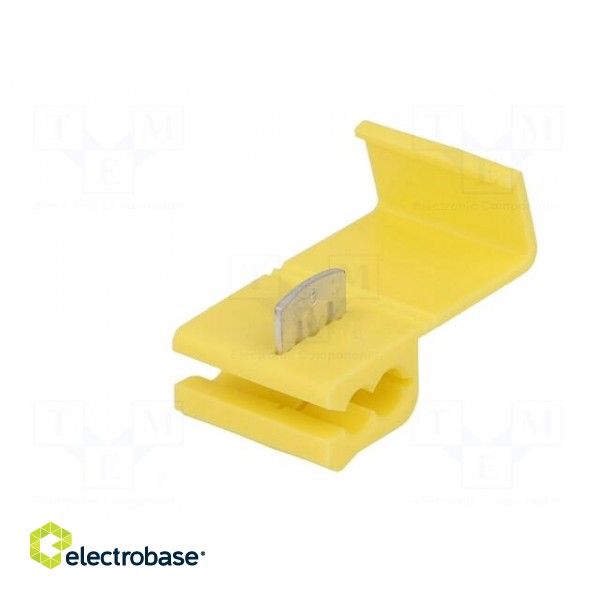 Quick splice | IDC | 4÷6mm2 | for cable | yellow | Variant: splitter фото 2