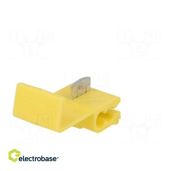 Quick splice | IDC | 4÷6mm2 | for cable | yellow | Variant: splitter image 6
