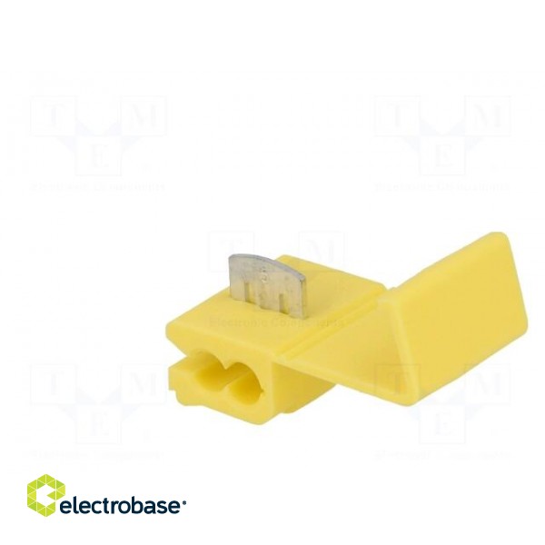Quick splice | IDC | 4÷6mm2 | for cable | yellow | Variant: splitter фото 4