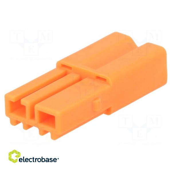 Wire-wire | push-in | 22AWG÷18AWG | 600V | 3A | for cable | plug | PIN: 2 image 1