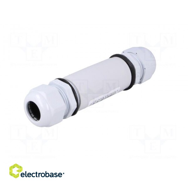 AC supply | ways: 5 | 6mm2 | screw terminal | 400V | 38A | coupler | IP67 image 2