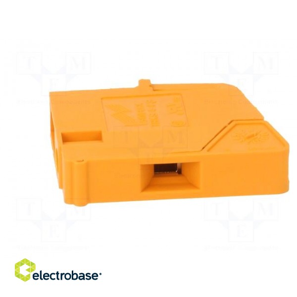 Splice terminal: transformer | ways: 1 | 0.2÷6mm2 | orange | 690V | 38A image 3