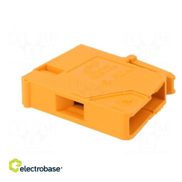 Splice terminal: transformer | ways: 1 | 0.2÷6mm2 | orange | 690V | 38A фото 4