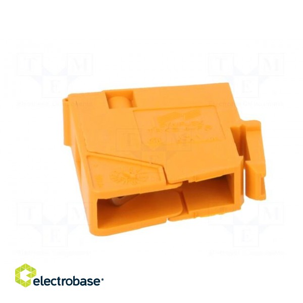 Splice terminal: transformer | ways: 1 | 0.2÷6mm2 | orange | 690V | 38A paveikslėlis 5