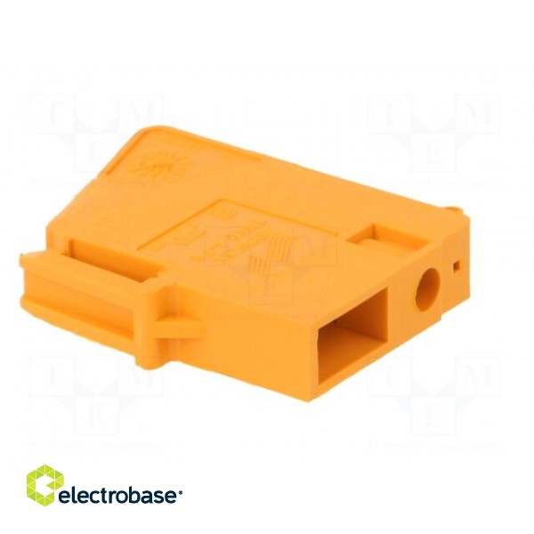 Splice terminal: transformer | ways: 1 | 0.2÷6mm2 | orange | 690V | 38A image 8