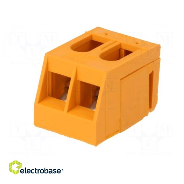 Splice terminal: transformer | ways: 2 | 0.75÷2.5mm2 | orange | 800V paveikslėlis 2