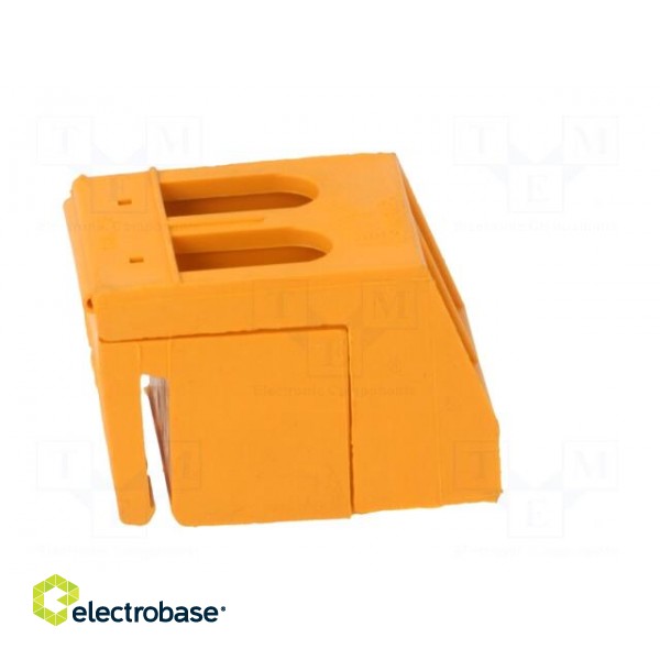 Splice terminal: transformer | ways: 2 | 0.75÷2.5mm2 | orange | 800V image 7
