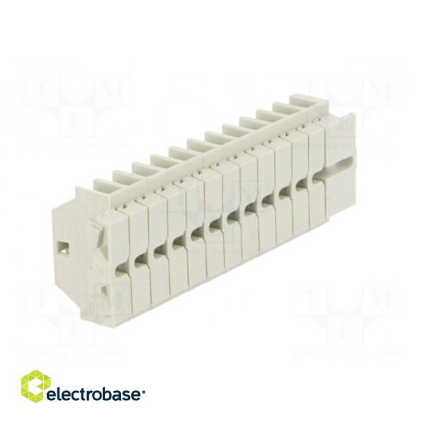 Terminal block | ways: 12 | 0.5÷4mm2 | spring clamp | 550V | 23A image 4