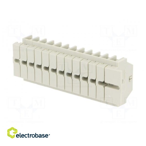 Terminal block | ways: 12 | 0.5÷4mm2 | spring clamp | 550V | 23A image 6
