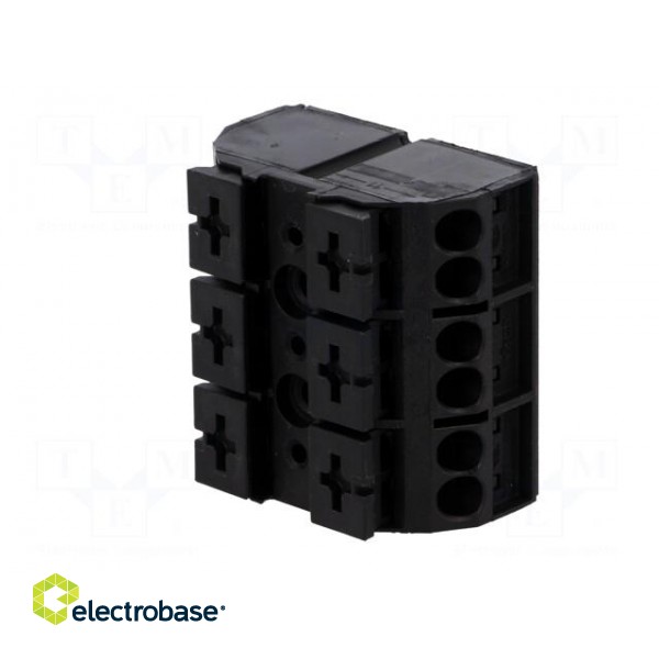 Terminal block | ways: 3 | 0.5÷4mm2 | push-in,spring clamp | 500V | 32A image 2