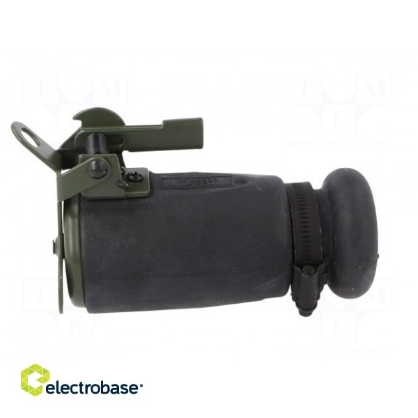 Connector: circular | plug | male | PIN: 12 | with hinged cover | olive image 3