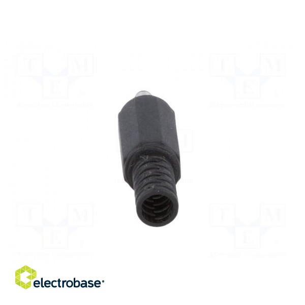 Plug | DC supply | female | 3,4/1,3mm | 3.4mm | 1.3mm | for cable | 9mm paveikslėlis 5