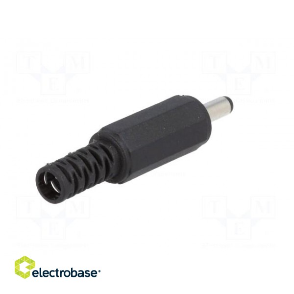 Plug | DC supply | female | 3,4/1,3mm | 3.4mm | 1.3mm | for cable | 9mm paveikslėlis 6