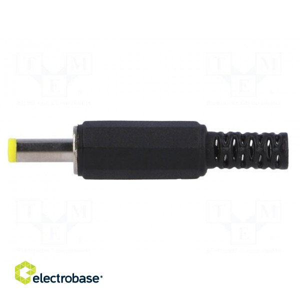 Plug | DC supply | female | 4/1,7mm | 4mm | 1.7mm | for cable | 10mm image 3