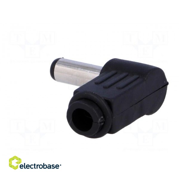 Plug | DC supply | female | 5,5/2,1mm | 5.5mm | 2.1mm | for cable | 14mm image 4