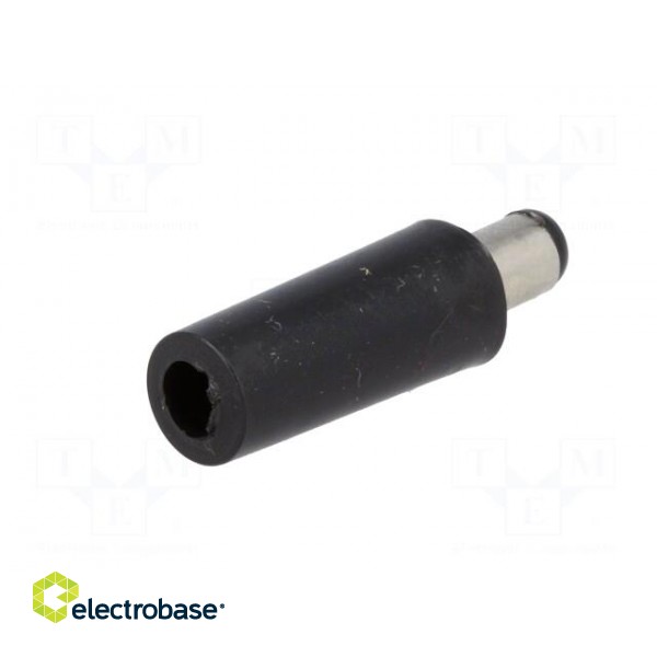 Plug | DC supply | female | 5,5/2,1mm | 5.5mm | 2.1mm | for cable | 9.5mm image 6