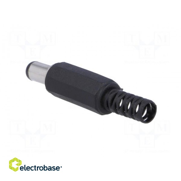 Plug | DC supply | female | 5,5/2,1mm | 5.5mm | 2.1mm | for cable | 9mm image 4
