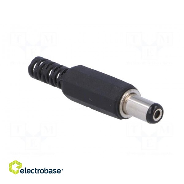 Plug | DC supply | female | 5,5/2,1mm | 5.5mm | 2.1mm | for cable | 9mm image 8