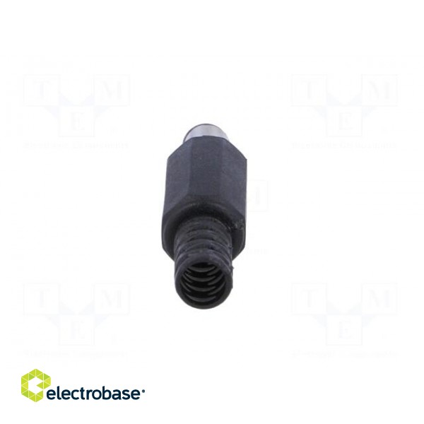 Plug | DC supply | female | 5,5/2,1mm | 5.5mm | 2.1mm | for cable | 9mm image 5