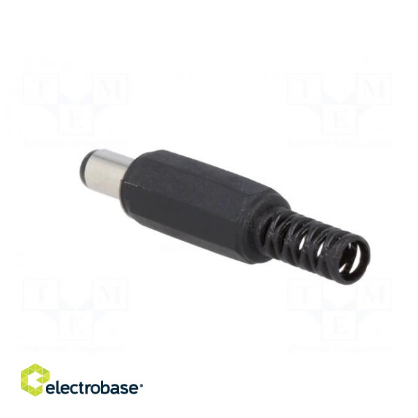 Plug | DC supply | female | 5,5/2,5mm | 5.5mm | 2.5mm | for cable | 9mm image 4