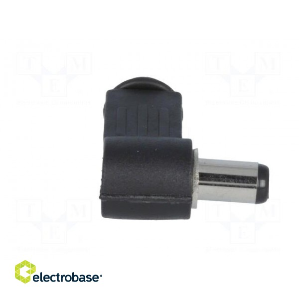 Plug | DC supply | female | 5,5/2,5mm | 5.5mm | 2.5mm | for cable | 9mm image 9