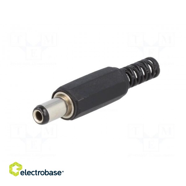 Plug | DC supply | female | 5,5/2,5mm | 5.5mm | 2.5mm | for cable | 9mm image 2