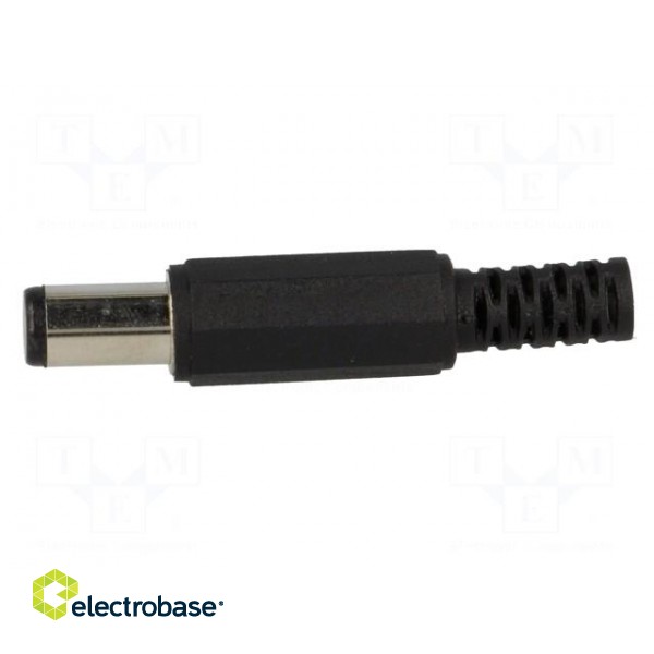 Plug | DC supply | female | 6.3/3.1mm | 6.3mm | 3.1mm | for cable | 10mm image 3