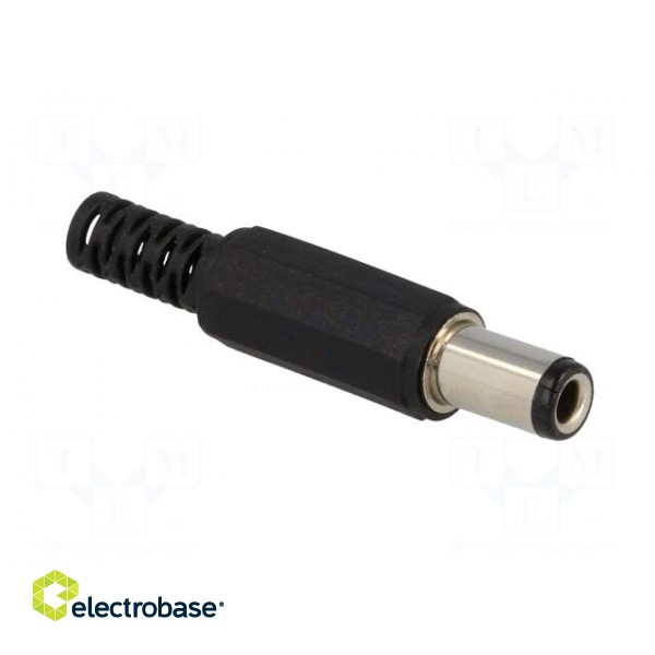 Plug | DC supply | female | 6.3/3.1mm | 6.3mm | 3.1mm | for cable | 10mm image 8