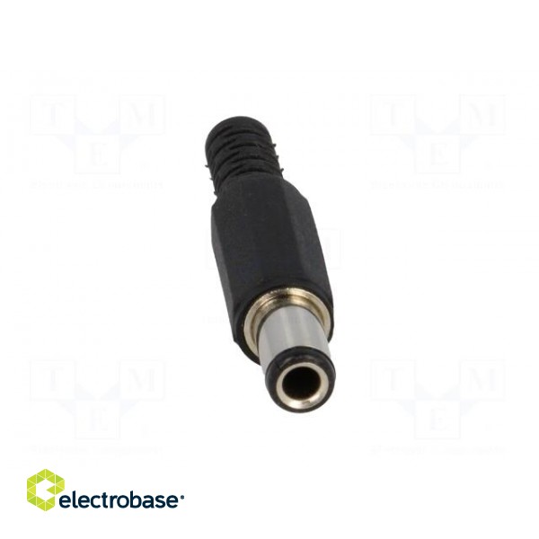 Plug | DC supply | female | 6.3/3.1mm | 6.3mm | 3.1mm | for cable | 10mm image 9