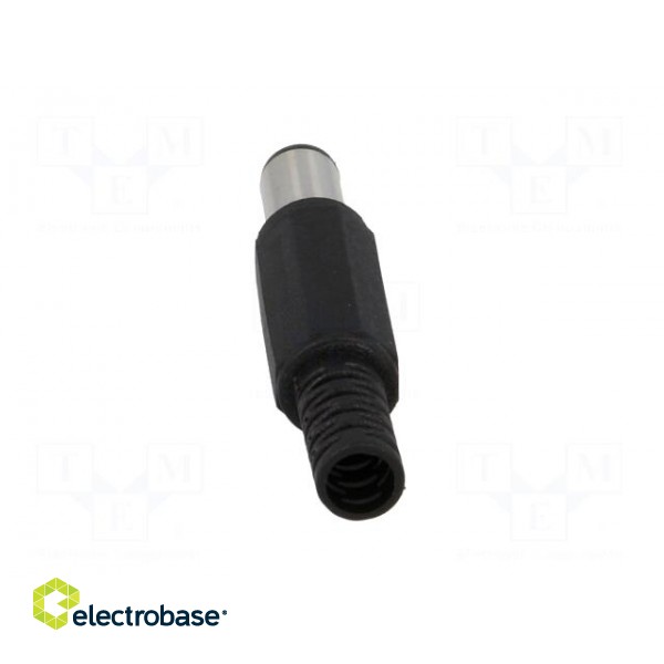 Plug | DC supply | female | 6.3/3.1mm | 6.3mm | 3.1mm | for cable | 10mm image 5