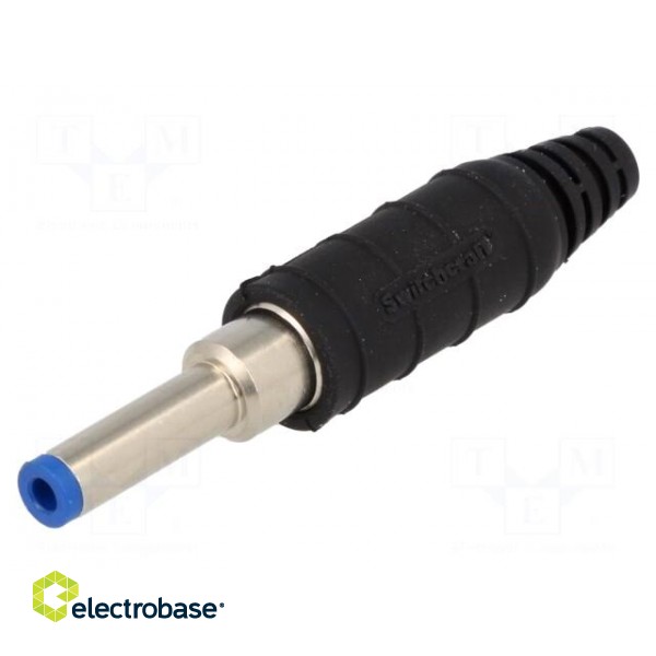 Plug | DC supply | female | for cable | soldering | 11A | 4.4÷5.3mm