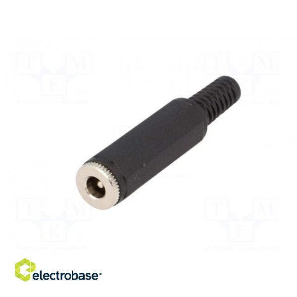 Plug | DC supply | male | 5,5/2,1mm | 5.5mm | 2.1mm | straight image 2